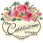Cobblestone Village cafe and market floral logo